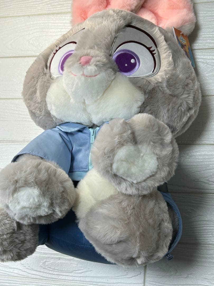 【訳アリタグ付】Disney◇ズートピア◇ぬいぐるみ◇ジュディー◇ブランケット◇