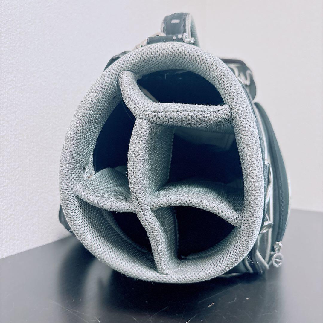 NIKE ナイキ ゴルフ カート型 キャディバッグ 5分割 ブラック 希少モデル