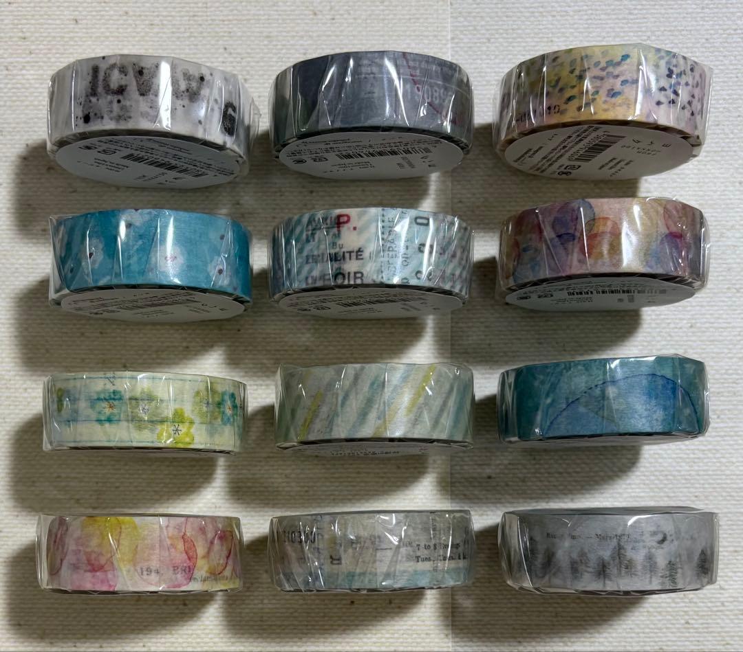 ヨハク　限定マスキングテープ　94点　バラでのご購入も歓迎です