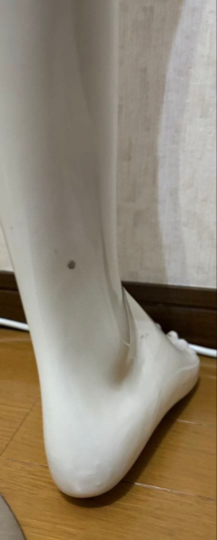 女性用ホワイトマネキン 約170cm スタンド付き