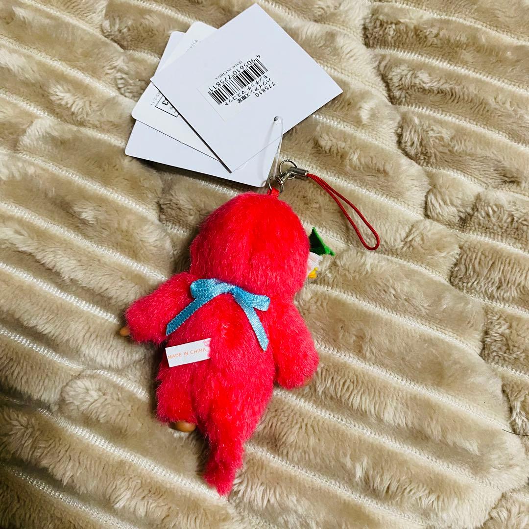 ハワイアンズ　モンチッチ　ストラップ　ぬいぐるみ