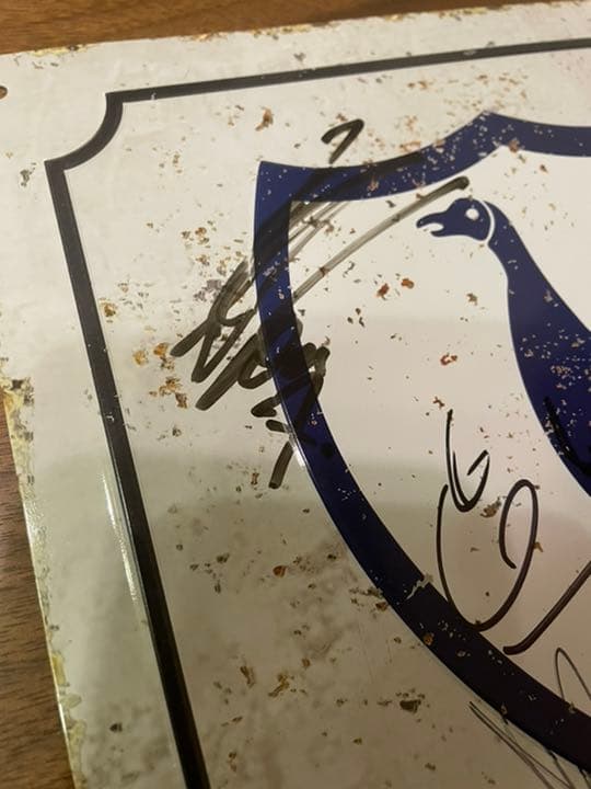 トッテナムホットスパー　ソンフンミン、エリックラメラ、デリアリ直筆サインプレート