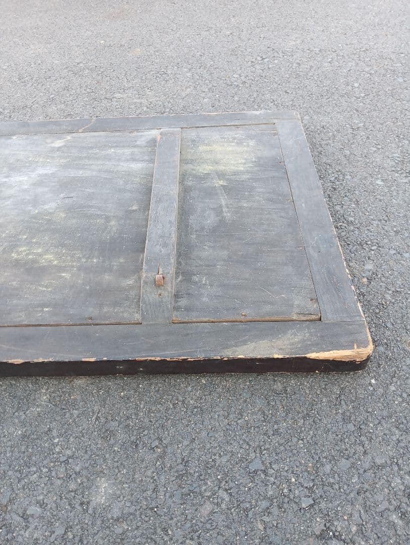 木製看板　　明治時代　　岩代国　松山町 戦前　福島　広告　宣伝