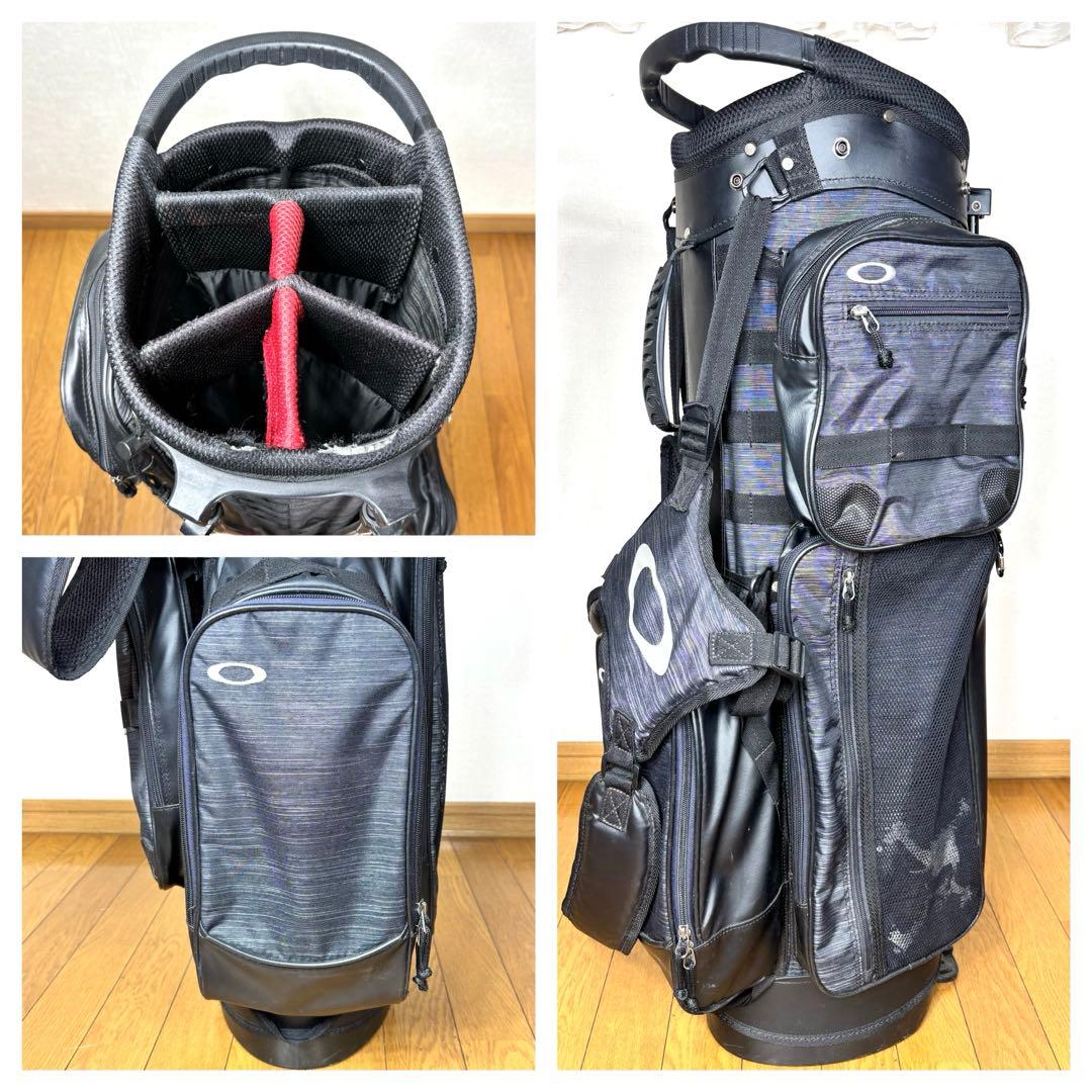 【OAKLEY RED CODE】キャディバッグ フード付き　オークリー　ゴルフ