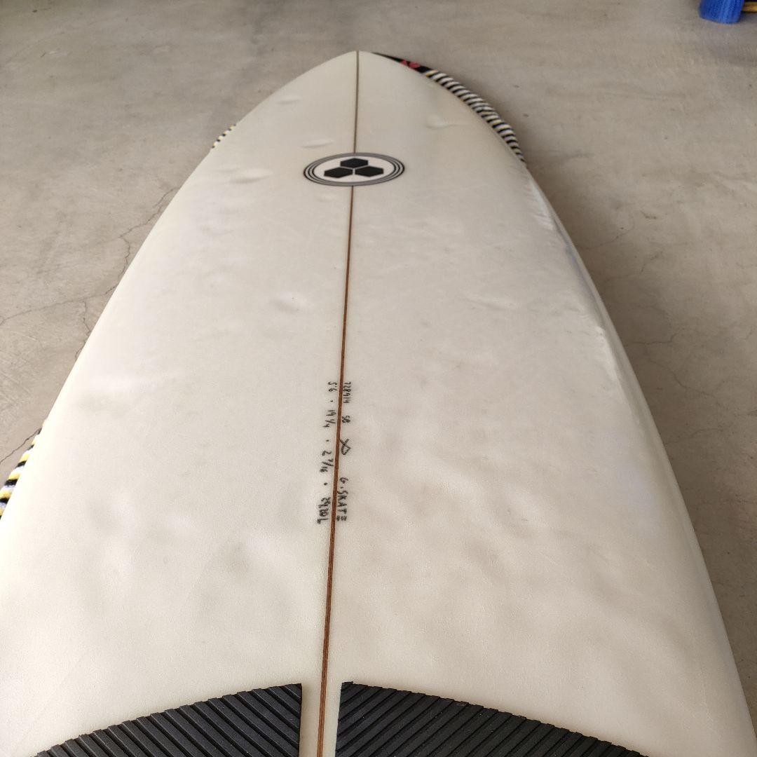 G-SKATE ショー 5'6\"　フィン付き