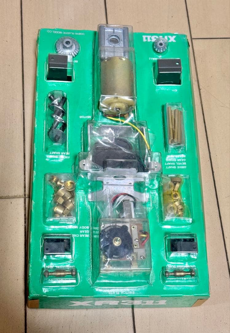 イ*レ様 【当時物 未組立】タミヤ XR311コンバットバギー 程度上 ★期間限