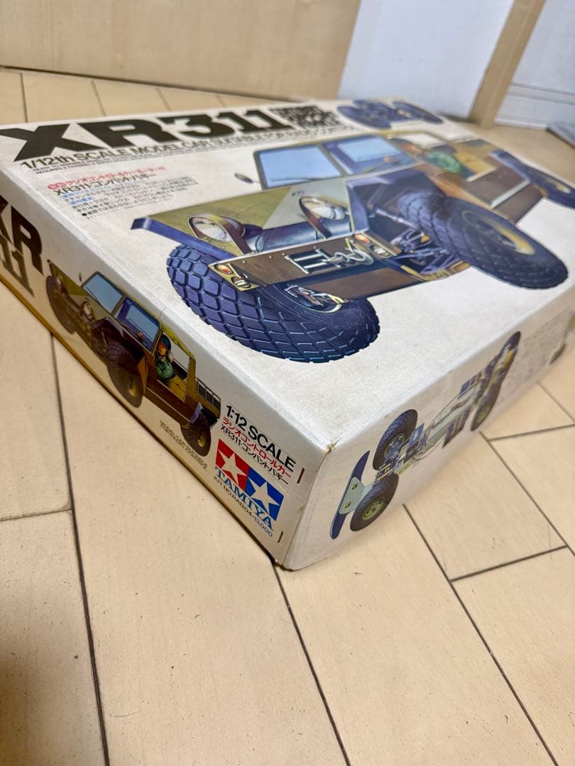 イ*レ様 【当時物 未組立】タミヤ XR311コンバットバギー 程度上 ★期間限