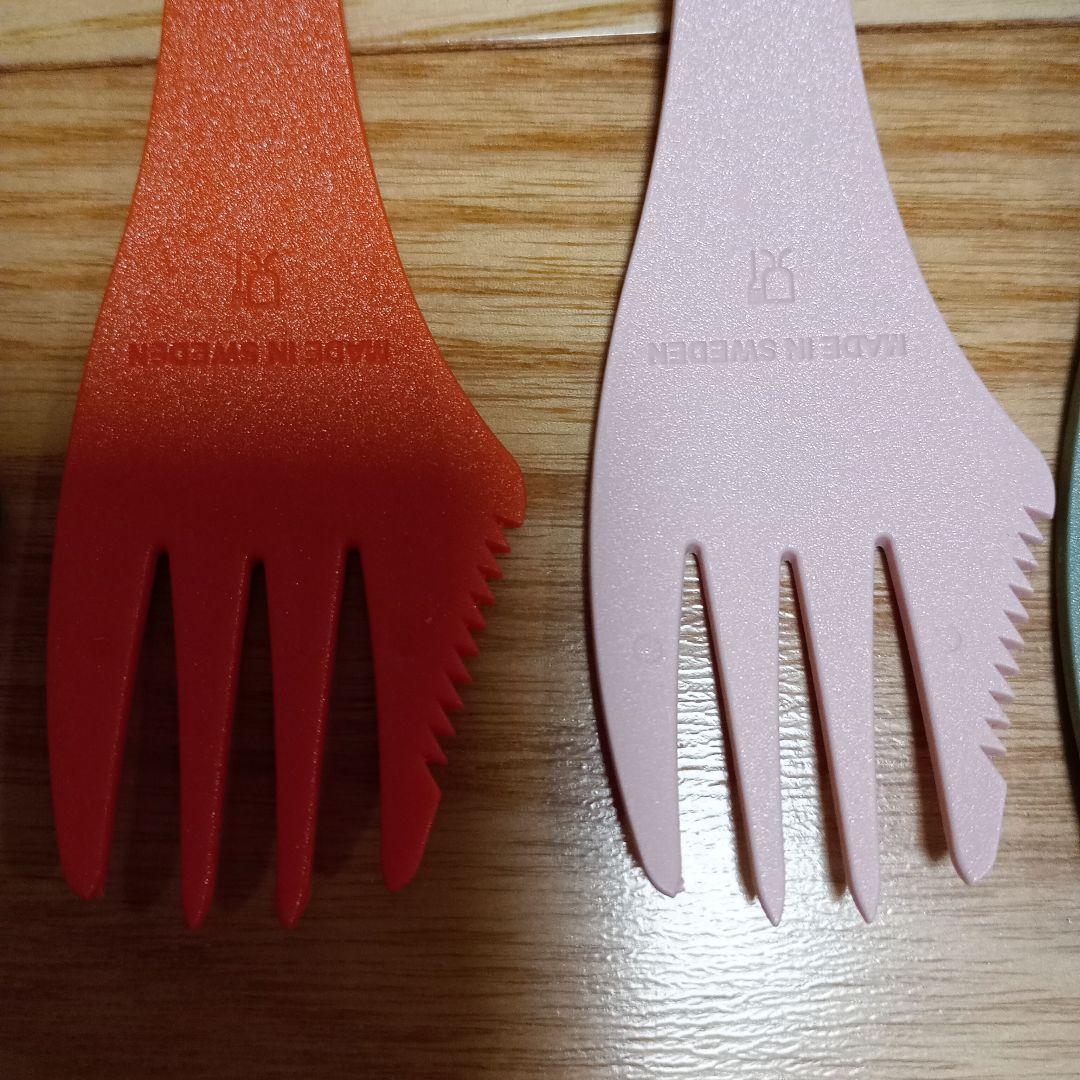 チャムス　 アウトドア用カトラリー　限定　6本セット