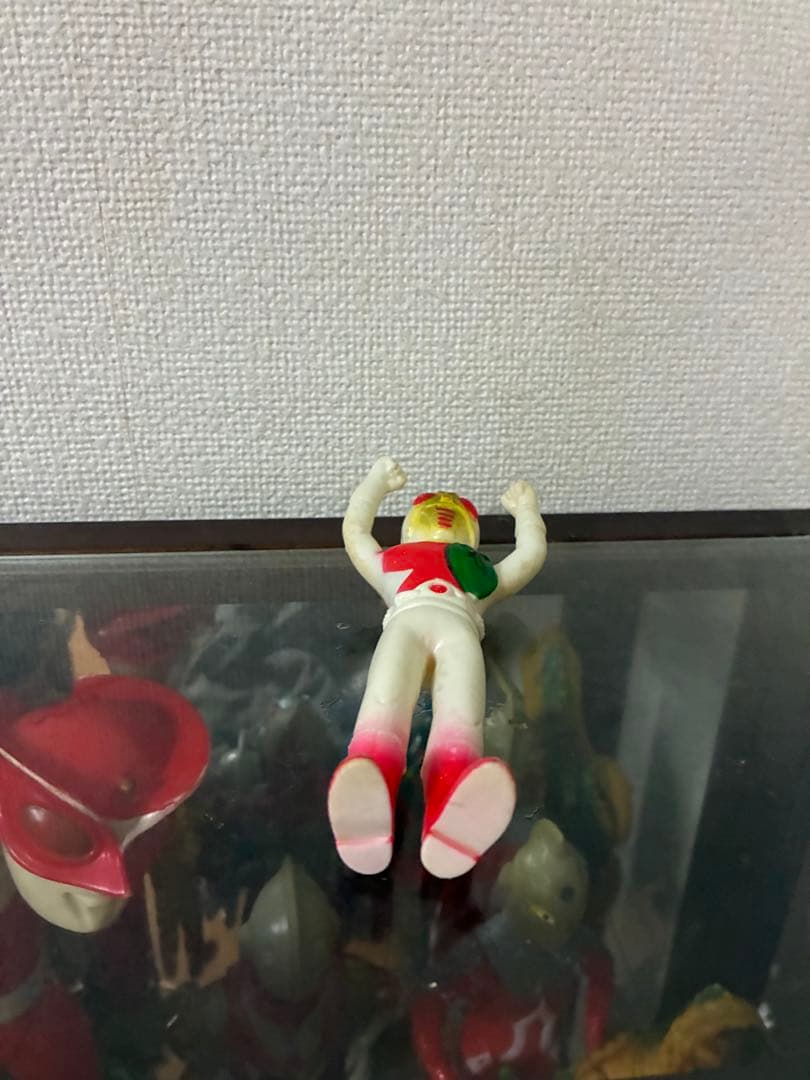 当時物、パチ無版権ソフビ　仮面ライダーエックス