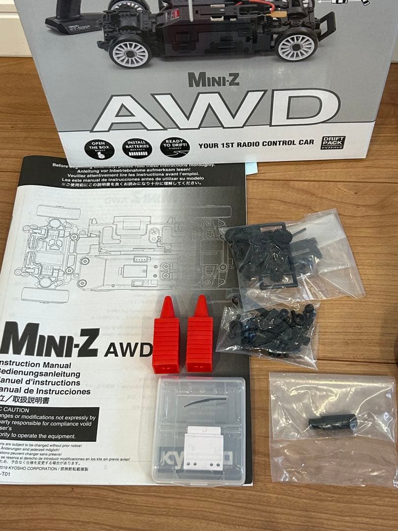 MINI-Z ミニッツ　ドリフトパック　AWD スバルインプレッサLED付き