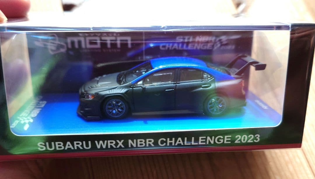 ネット限定版WRXNBRCHALLENGE2023・MOTNLED ベース付き