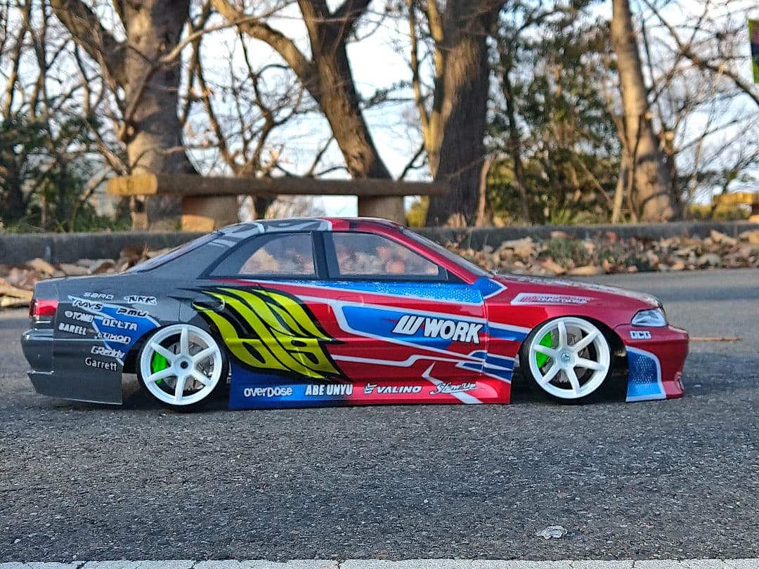 オーバードーズ　JZX100　マークⅡ　Weld仕様　新品ラジコンボディ