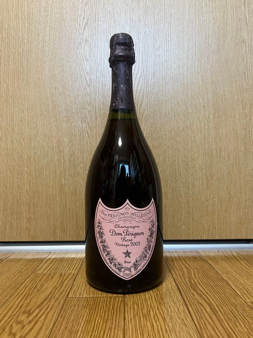 【新品未開封】Dom Pérignon ロゼ シャンパン ヴィンテージ 2002