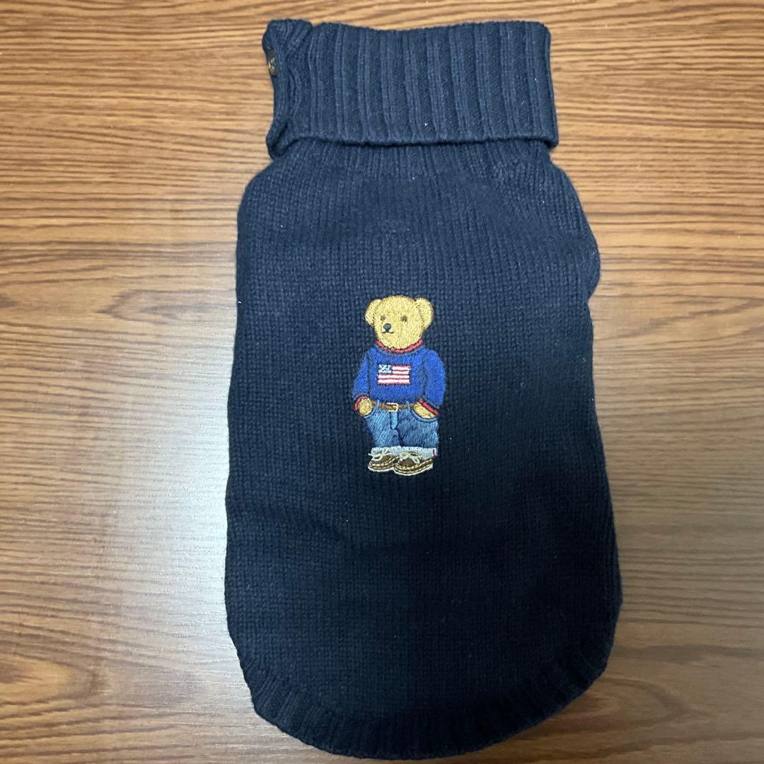 新品未使用　ラルフローレン　犬服 ウールブレンド ドッグセーター　Mサイズ　犬