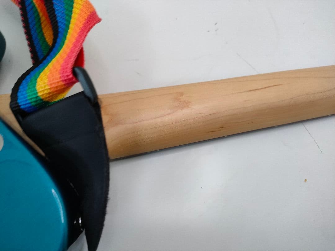 Pignose/ピグノーズ メタリックブルー アンプ内蔵ミニエレキギター