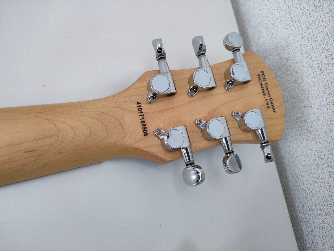 Pignose/ピグノーズ メタリックブルー アンプ内蔵ミニエレキギター