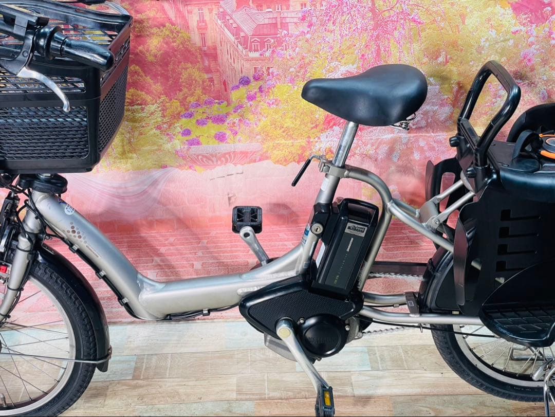 ZK3322 電動自転車 ブリヂストン アンジェリーノ 子供乗せ 20インチ