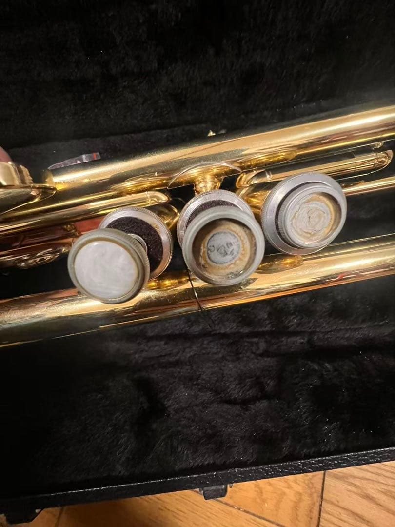 金色 3バルブ トランペット 本体