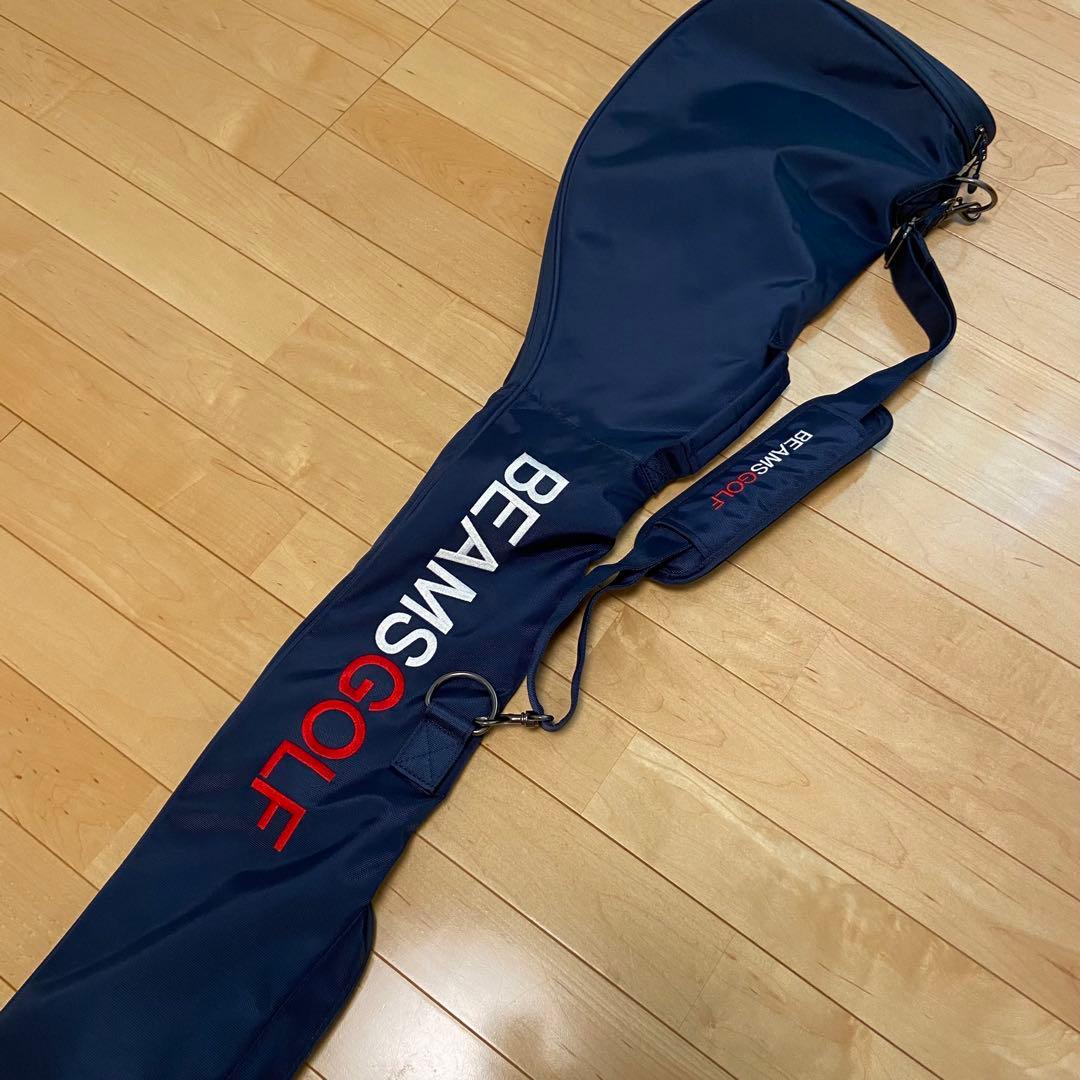 BEAMS GOLF ゴルフバッグ ネイビー