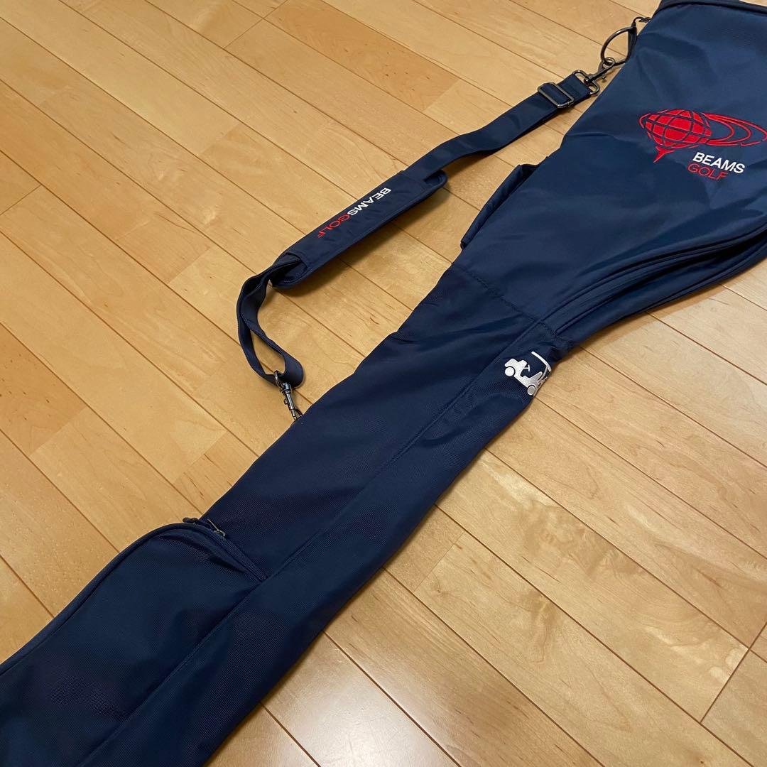 BEAMS GOLF ゴルフバッグ ネイビー