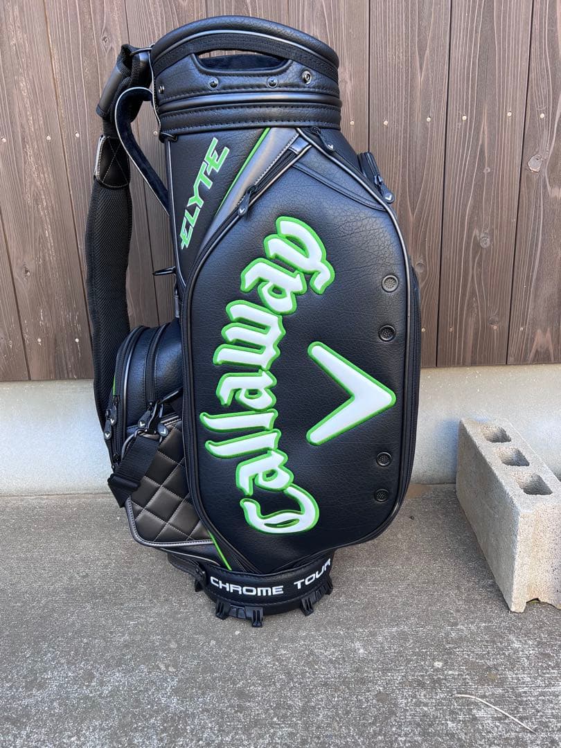キャロウェイ　キャディバッグ　最新モデル　エリート　9.5型　1ラウンド使用のみ