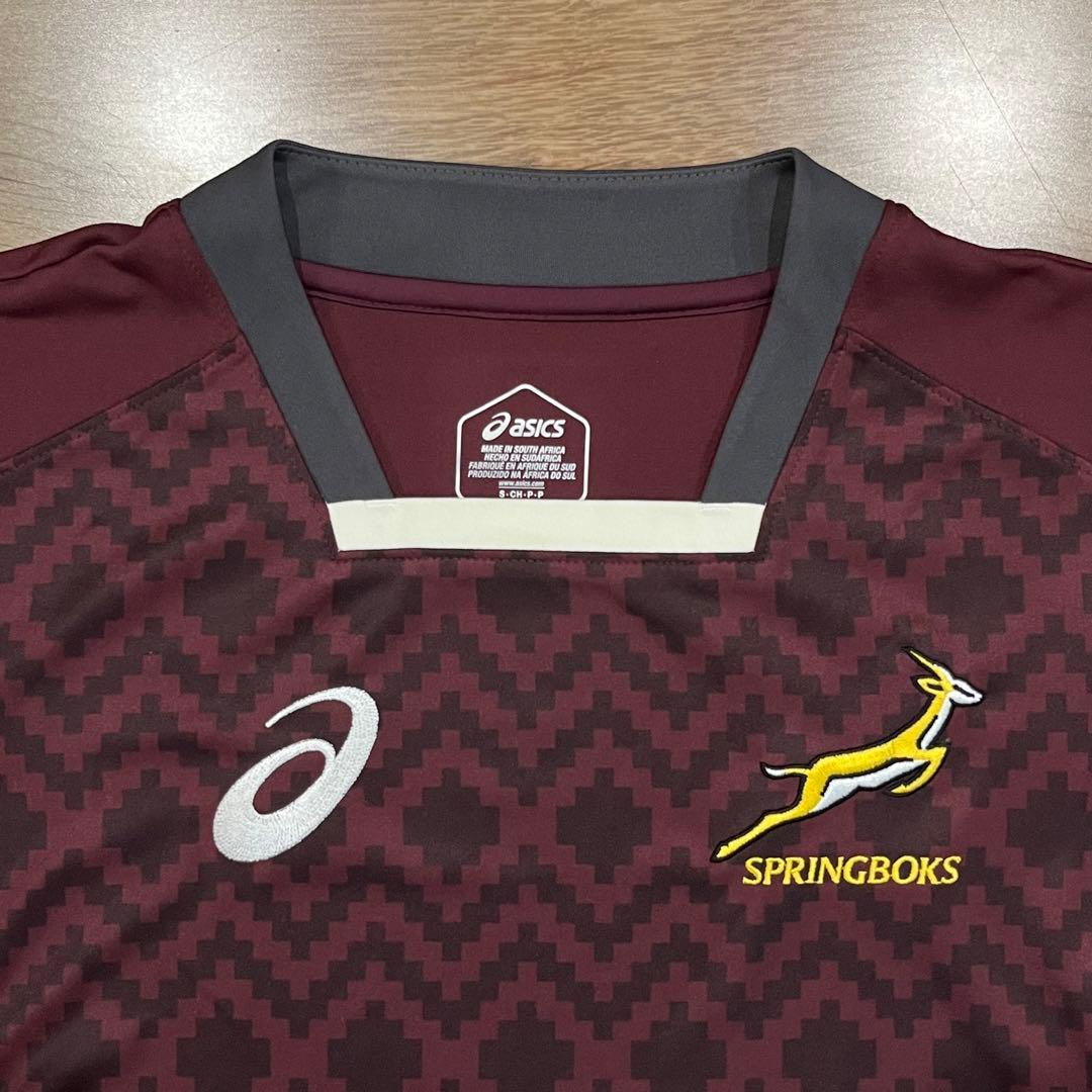 ラグビー 南アフリカ スプリングボクス トレーニングジャージ 海外S