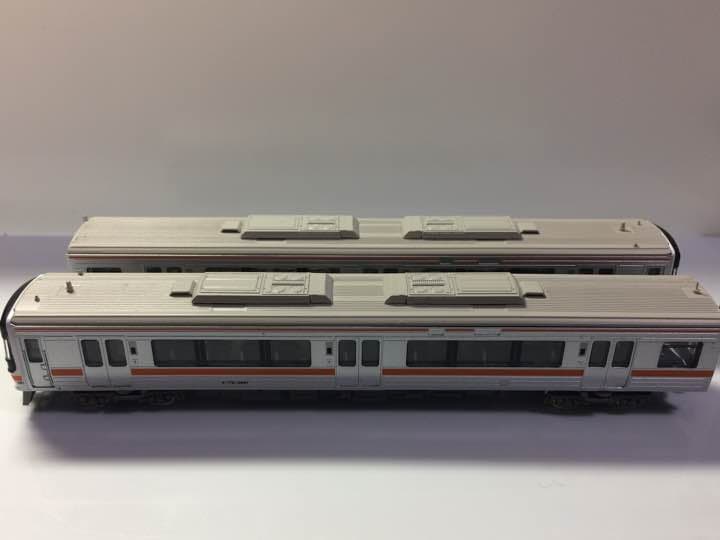 キハ75 2次車 Nゲージ 純正ライトユニット付T車2両 トータルセット