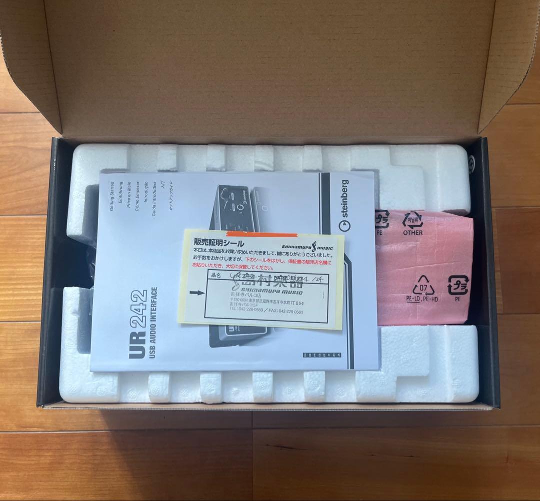 TAKA　Steinberg UR242 オーディオインターフェイス　中古