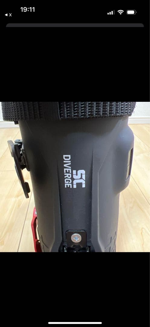 橋*本様 K2 DIVERGE SC GRIP WALK22-23モデル25.5