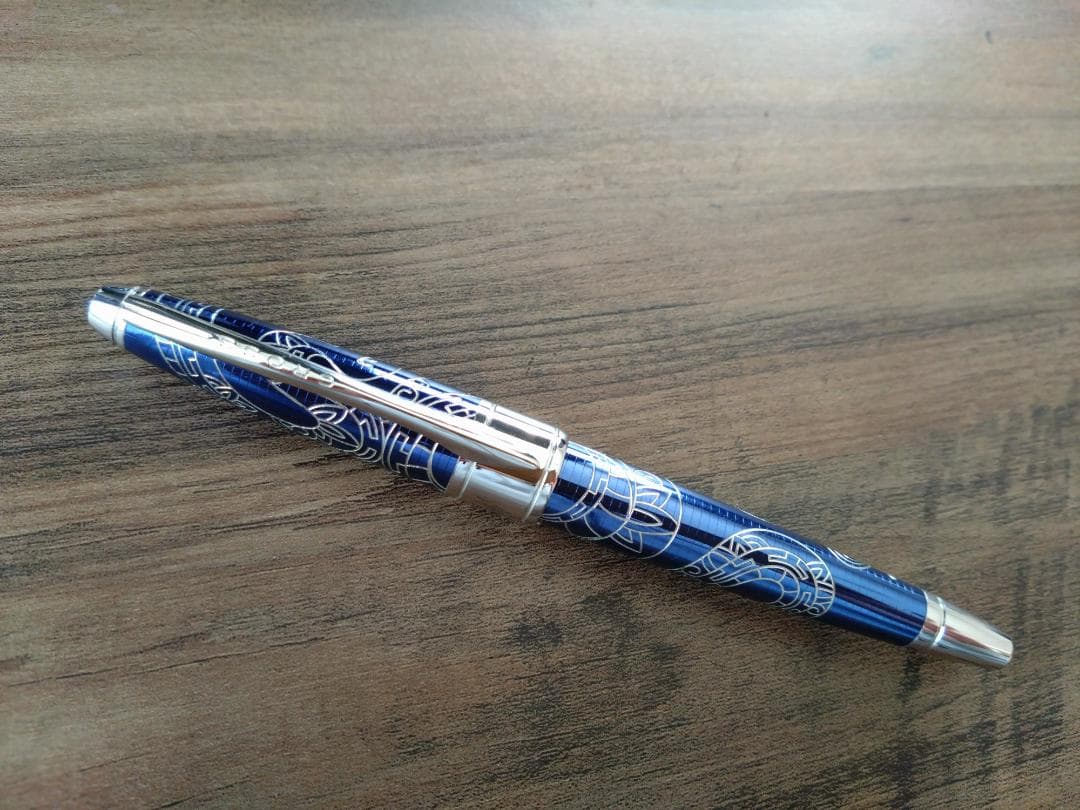 CROSS 万年筆 イヤー・オブ・ザ・スネーク2013 ブルーラッカー M