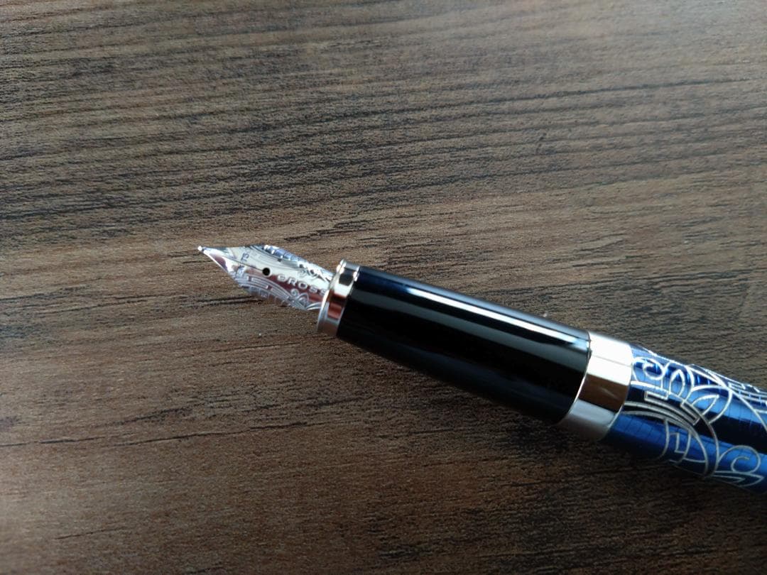 CROSS 万年筆 イヤー・オブ・ザ・スネーク2013 ブルーラッカー M