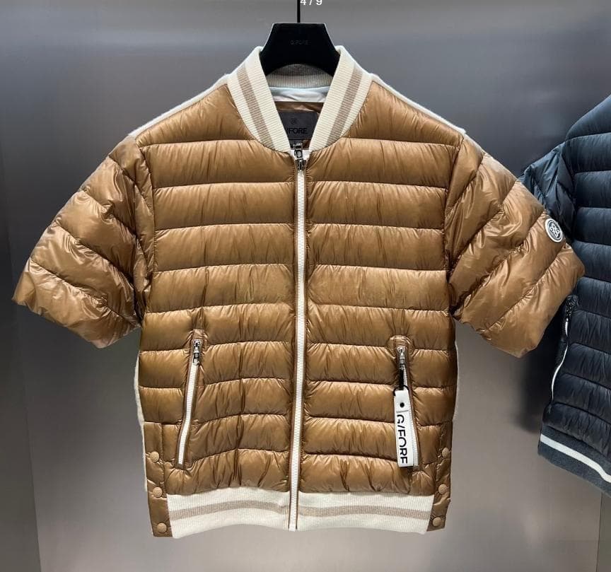 G/FORE ゴルフ メンズ 防寒 ダウン ベスト風 ショートスリーブ