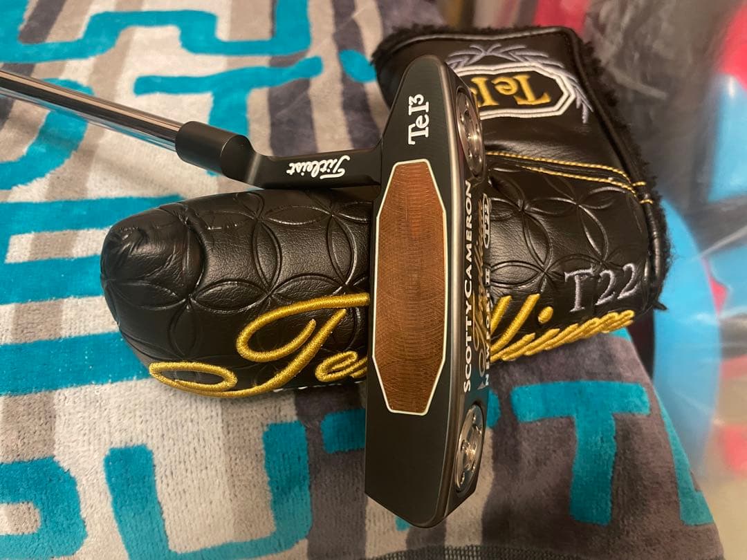 Cameron T22 パター テリリウム製ヘッドカバー付き