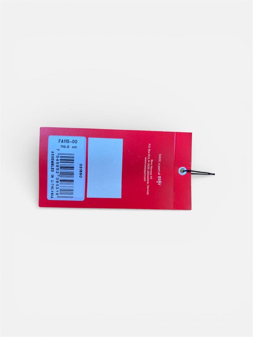 SWIX 新品未使用 レーシングストック WC PRO 赤青　110㎝