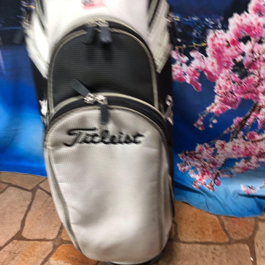 寶BV-1115 タイトリスト キャディバッグ カート式 6分割