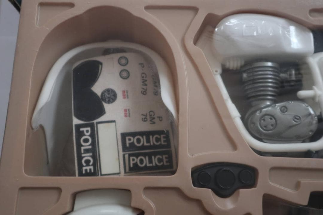 GEYPER man Hasbro MOTO POLICIA 未開封 1975年