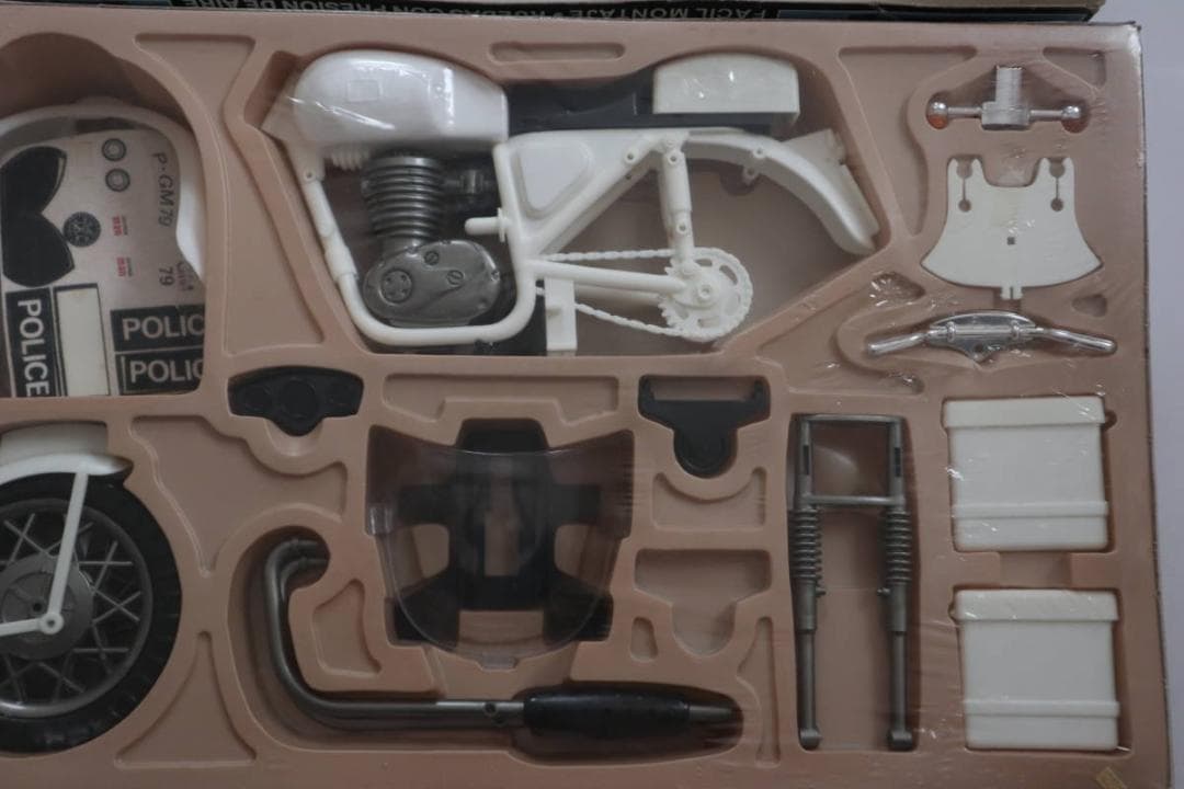 GEYPER man Hasbro MOTO POLICIA 未開封 1975年