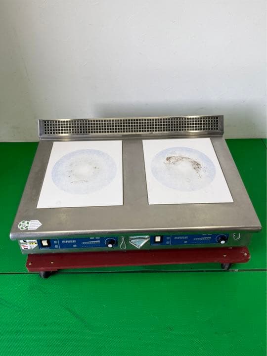 ☆地域限定送料無料☆ ニチワ　IH 調理器　2口　MIR-1055T-N