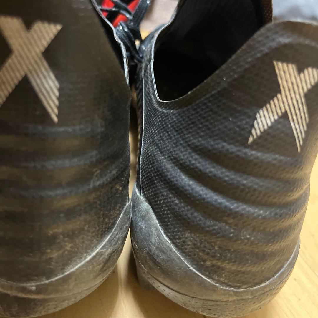 adidas X ラグビーシューズ 黒/グレー