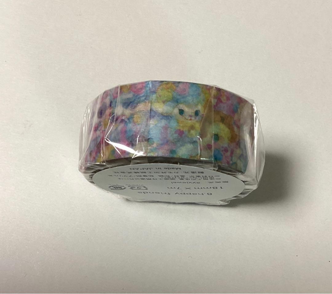 ayyjewel マスキングテープ　ハッピーフレンズ