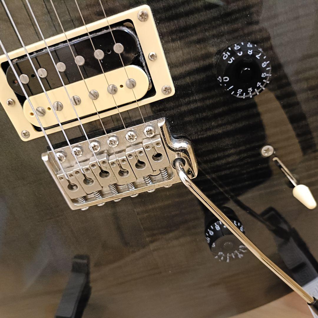PRS SE CUSTOM 24 gray black メンテ済