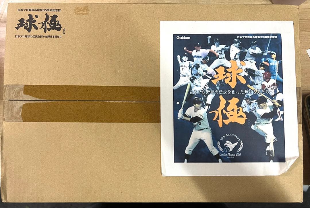 レア 希少 新品 未使用 未開封 球極 日本プロ野球名球会オフィシャルブック