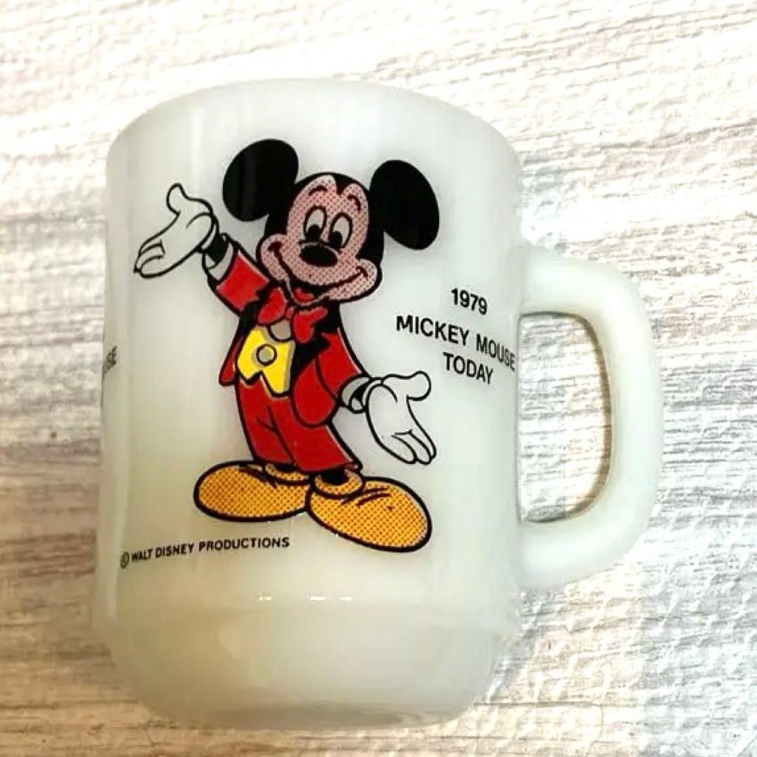 ファイヤキング　1979年 ミッキーマウス マグカップ　肌色