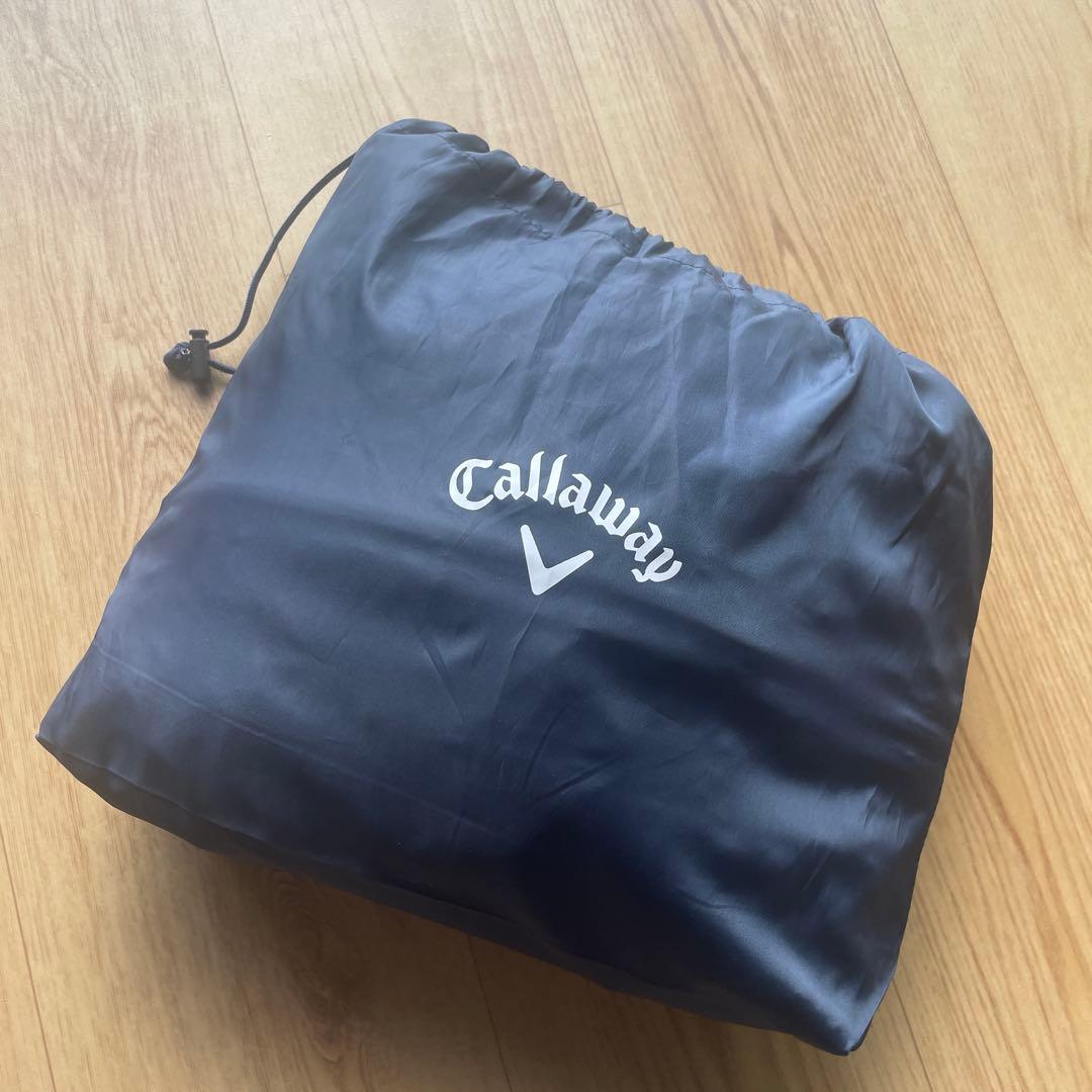 キャロウェイゴルフレインウェア上下セットメンズ LL紺色Callaway