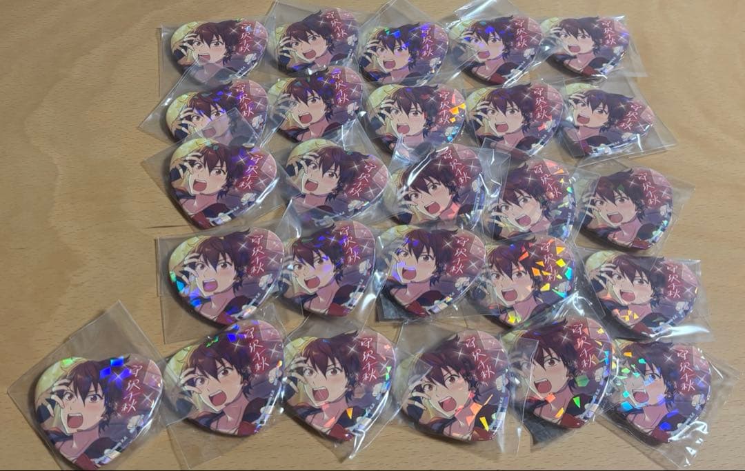 守沢千秋 とるパカ vol.7 ハート缶バッジ 26個セット