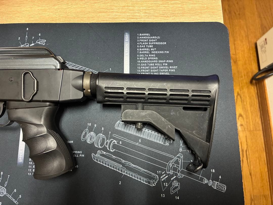 東京マルイ スタンダード電動ガン AK47 タクティカルカスタム マガジン2本付