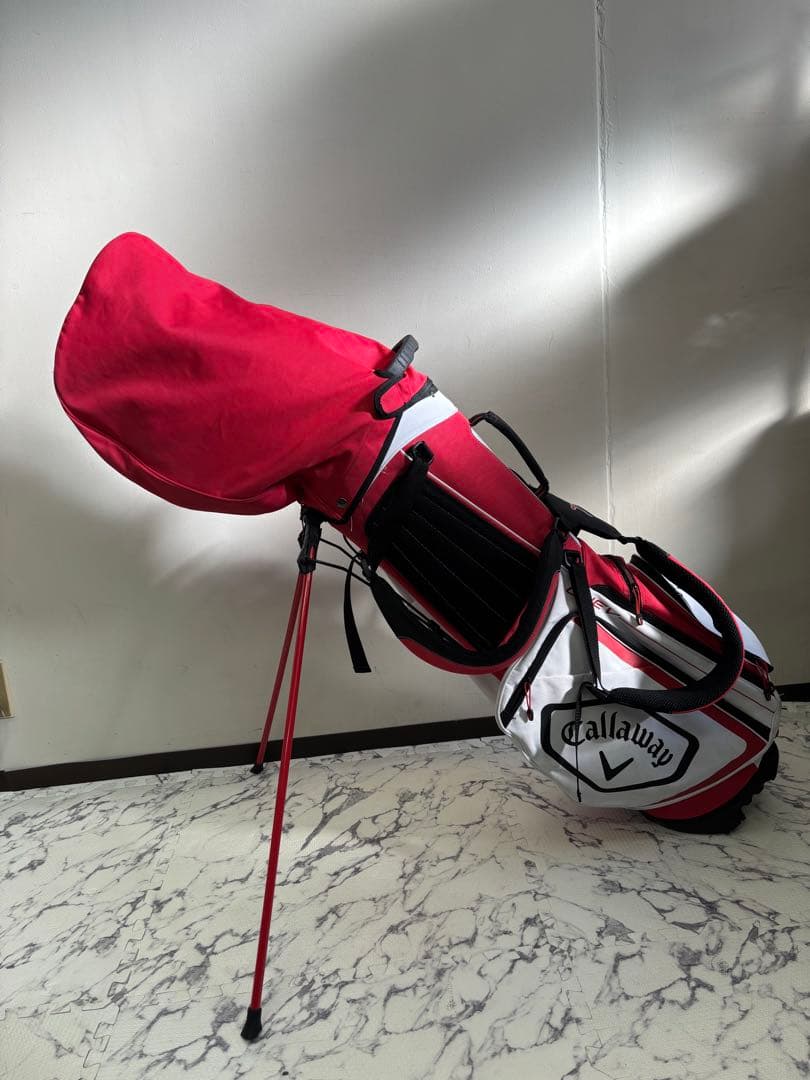 【美品】Callaway スタンド付きキャディバッグ tatsu ya