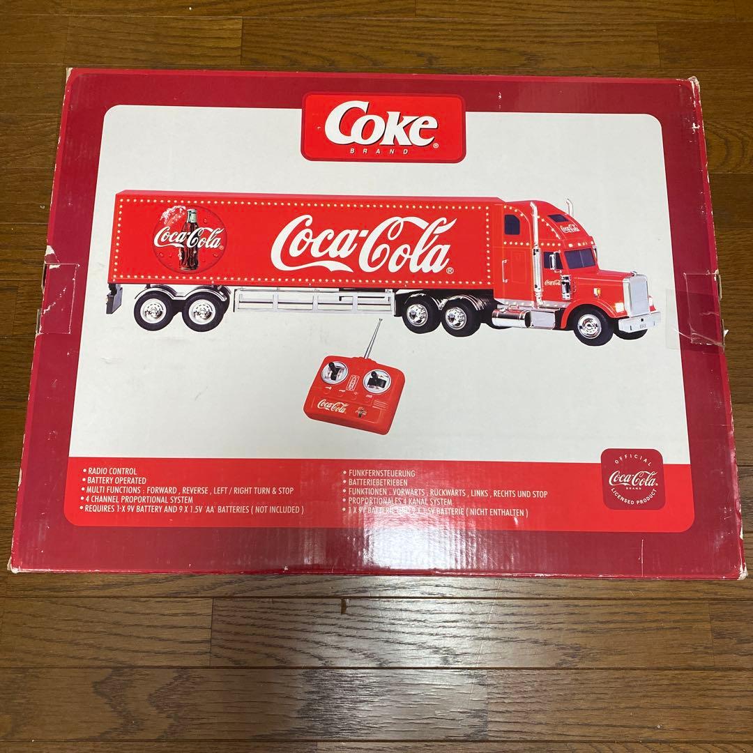 最終値下げ　コカコーラ　トラック　ラジコン　COCA COLA TRUCK