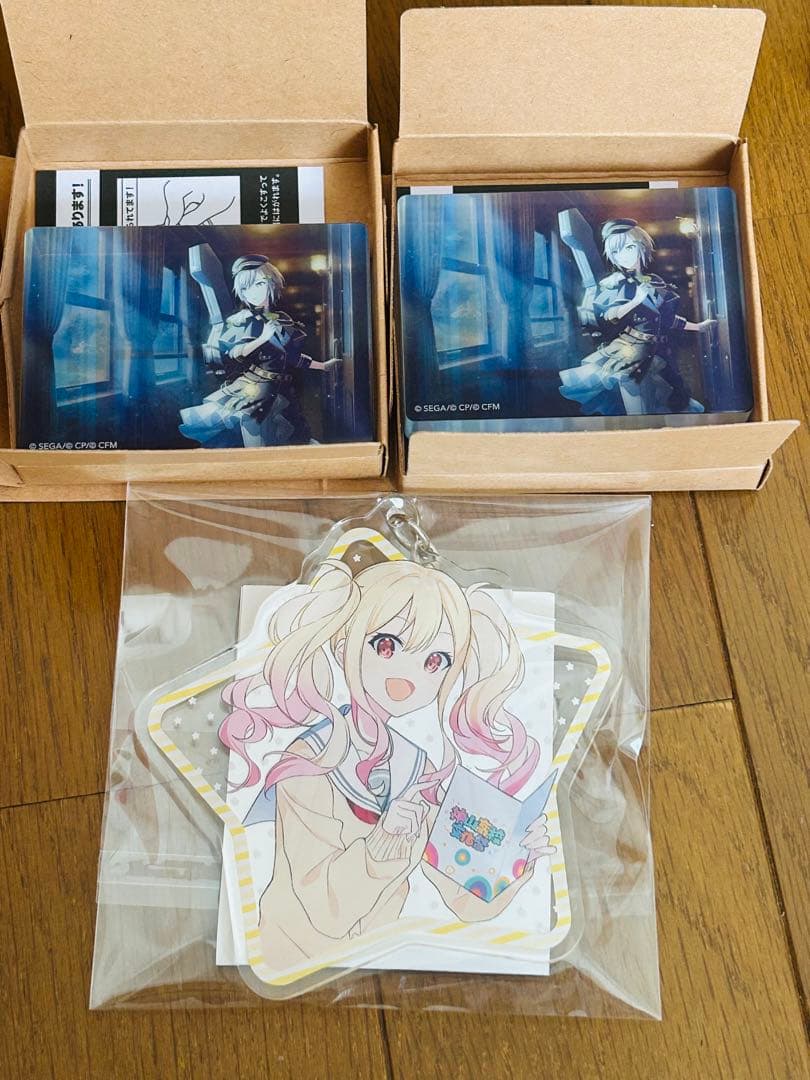 プロセカ　天馬咲希　日野森志歩　文化祭　アクリルキーホルダー　ノーブルアート