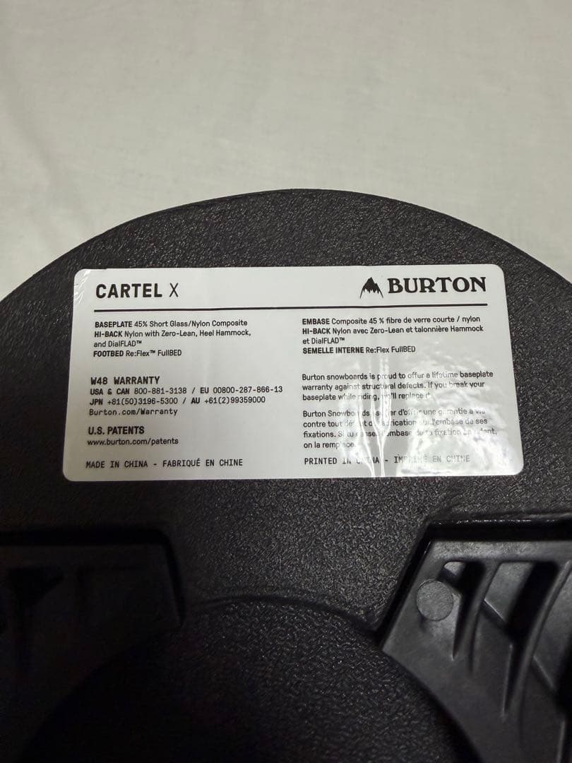 BURTON スノーボードビンディング